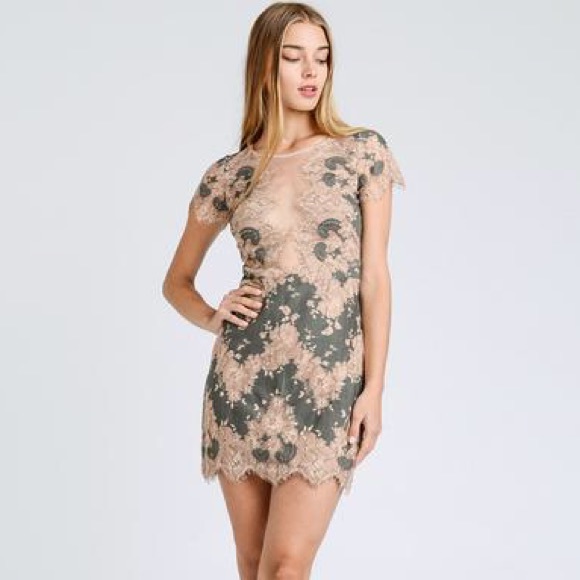 Offers Welcome:) Pristine Storia Lace Mini Dress - Picture 10 of 10